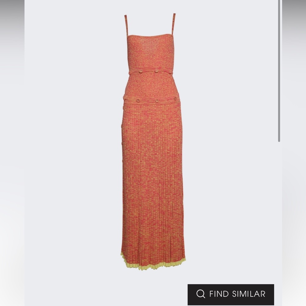 CHRISTOPHER ESBER BANDEAU DECONSTRUCTED DRESS HILLIER PINK